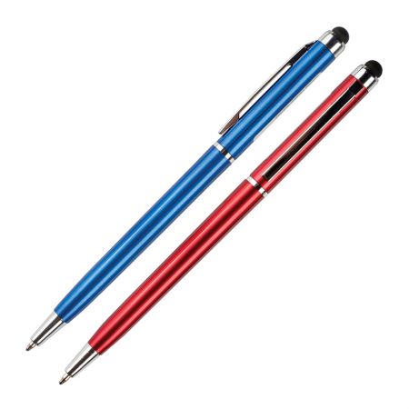 Lodīšu pildspalva CENTRUM TOUCH 0.7 mm, asorti korpuss, zila tinte (200-09938)