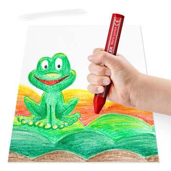 Vaska krītiņi STAEDTLER Noris Junior, 12 gab. (200-14611)