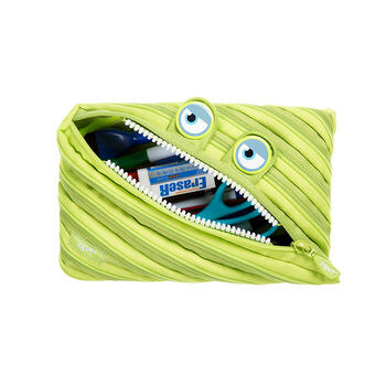 Penālis ZIPIT Wildlings Jumbo Pouch, ZTMJ-WD-ALI, zaļā krāsā (550-04964)