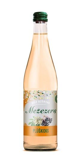 Bezalkoholisks dzirkstošs dzēriens plūškoks, MEŽEZERS, 0.5L (450-13800)