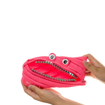 Penālis ZIPIT Grillz Monster Pouch, ZTM-GR-DY, rozā krāsā (550-04971)