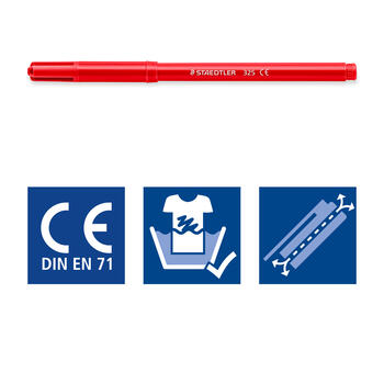 Flomasteri STAEDTLER Noris Club, 24 krāsas (200-14598)