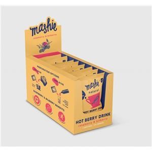 Karstais dzēriens MASHIE Aveņu, melleņu, 15x40ml (450-24889)