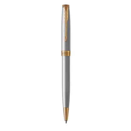 Lodīšu pildspalvas PARKER  Sonnet Stainless Steel GT (200-13139)