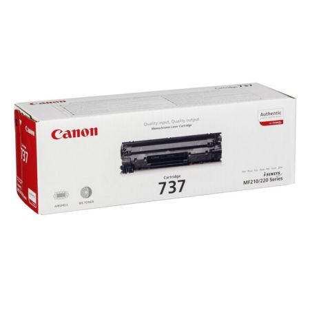 Toneris Canon CRG 737 (9435B002) melns kārtridžs lāzerprinteriem, 2100 lpp. (300-04303)