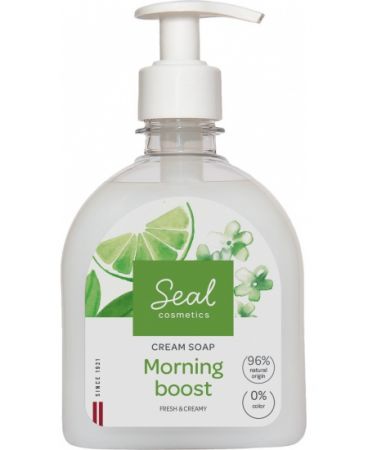 Krēmveida ziepes SEAL Cosmetics MORNING BOOST 300 ml (400-12126)
