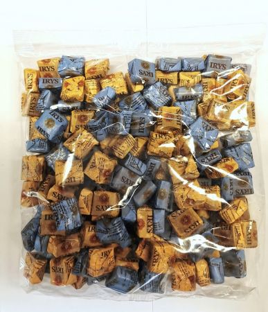 Konfektes Īriss Mix JEDNOSC ar kakao un piena garšu, 1kg (450-13790)