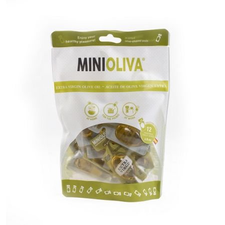 MINIOLIVA Porciju olīveļļa Extra Virgin, 12x8ml (450-27351)