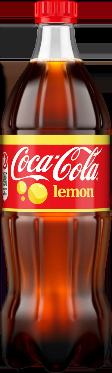 Gāzēts dzēriens COCA COLA Lemon, PET, 0.85l (DEP) (450-23209)