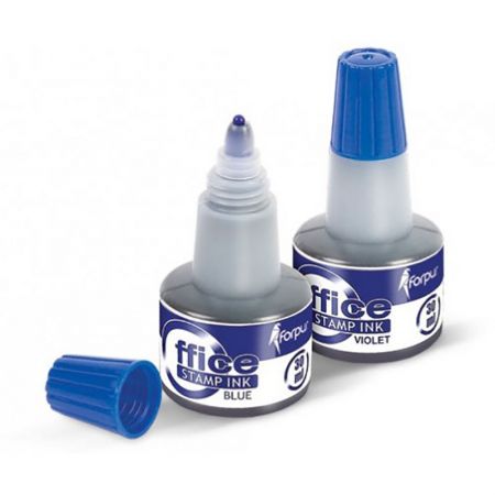Zīmogu tinte FORPUS, 30 ml melna (650-02425)