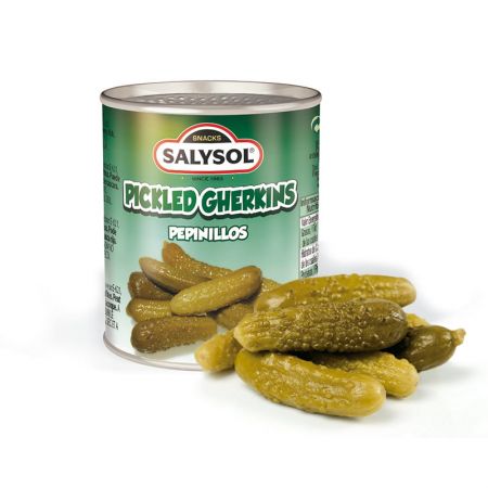 Marinēti gurķīši SALYSOL, 120g/50g (450-05723)