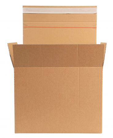 Kaste ar līmlenti 285mm x 190mm x 180/150mm (150-03687)