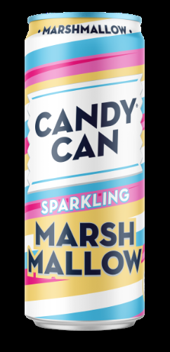 Gāzēts atspirdzinošs dzēriens CANDY CAN, ar marshmallow garšu, 0.33l, bundža (DEP) (450-22887)