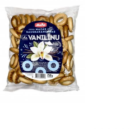 Sausbaranciņas MARIO mazās, ar vanilīnu, 250g (450-25767)
