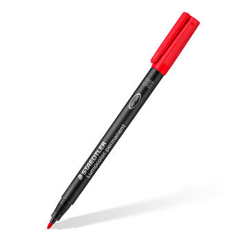 Noturīgais marķieris STAEDTLER kodoskopa plēvēm OHP 317M, 1.0mm, 6 krāsu komplekts (200-11805)