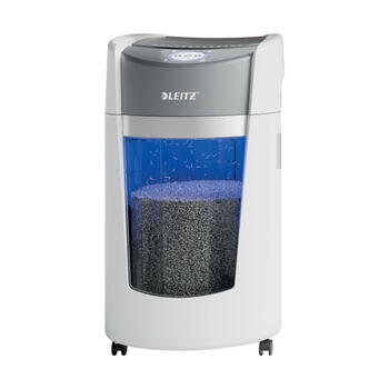 Dokumentu smalcinātājs Leitz IQ OptiMax Office P5, 35L, balts
Papīra smalcinātājs Leitz IQ OptiMax Office P5, 35L, balts (250-08810)