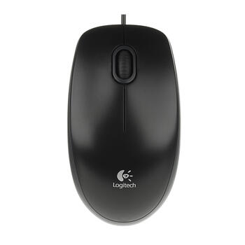 Pele LOGITECH B100 OEM, USB, melna (250-04699)