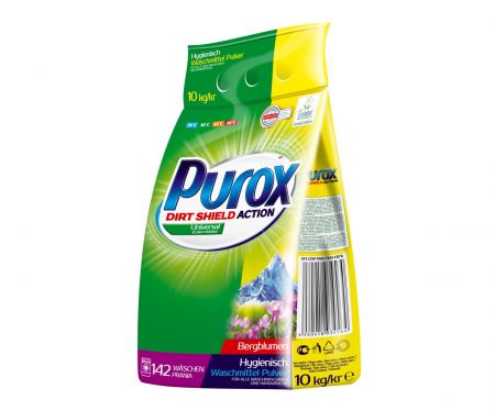 Veļas pulveris PUROX Universal, Eco, 142 mazg. reiz., 10kg (400-10271)