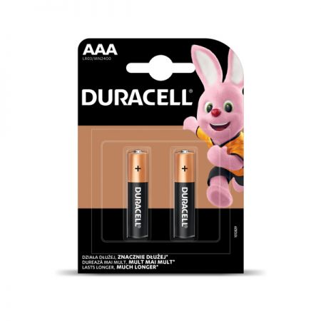 Baterija DURACELL Basic AAA, LR03 2 gab./iepak. (250-00399)