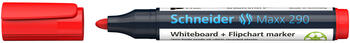 Marķieris tāfelei SCHNEIDER MAXX 290, konisks, sarkans (200-01546)