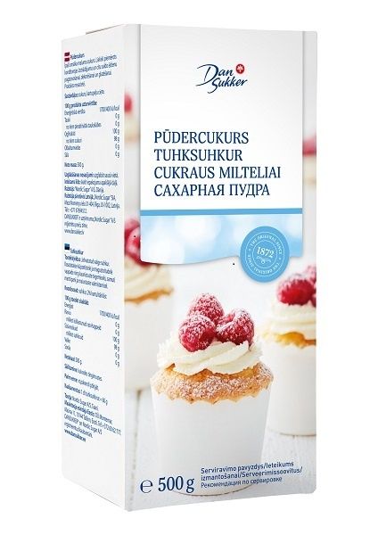 Pūdercukurs DAN SUKKER, 500g (450-08066)