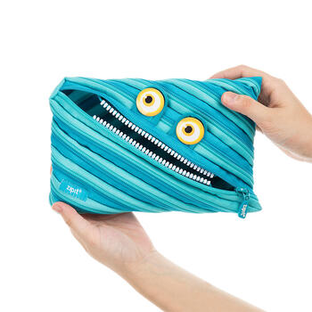 Penālis ZIPIT Wildlings Jumbo Pouch, ZTMJ-WD-CRE, zilā krāsā (550-04965)