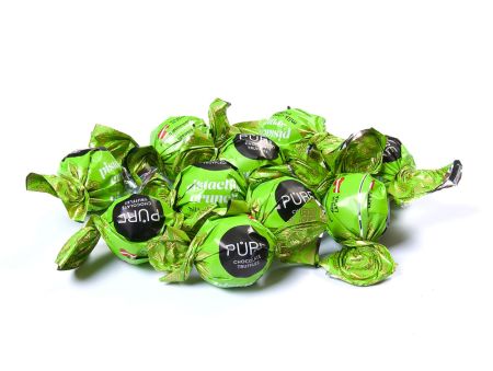 Piena šokolādes trifeles ar pistācijas krēma pildījumu 1 kg, PURE (450-27887)