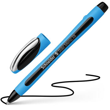 Lodīšu pildspalva SCHNEIDER SLIDER MEMO XB 1.4mm (200-03718)