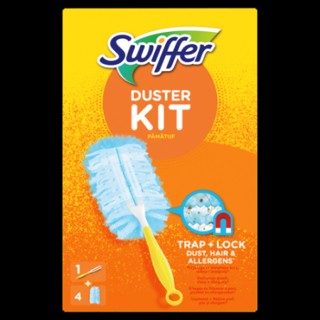 Swiffer Putekļu slota standarta Starter paka +4 rezerves (400-07979)