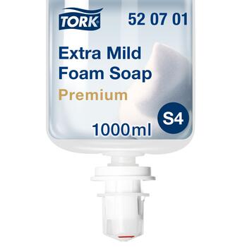 Putu ziepes TORK Premium Extra Mild S4, 1 L, bez smaržvielām (400-01282)