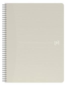 Piezīmju grāmatiņa ar spirāli OXFORD, A4, 90 lapas, 90 gsm, rūtiņu (100-10162)