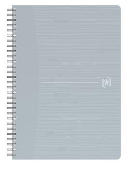 Piezīmju grāmatiņa ar spirāli OXFORD, A5, 90 lapas, 90gsm, rūtiņu (100-10160)