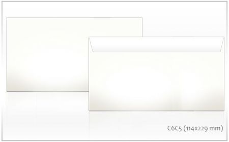 Aploksnes C65 RH 114x229mm 50 gab./iepak. (200-14808)