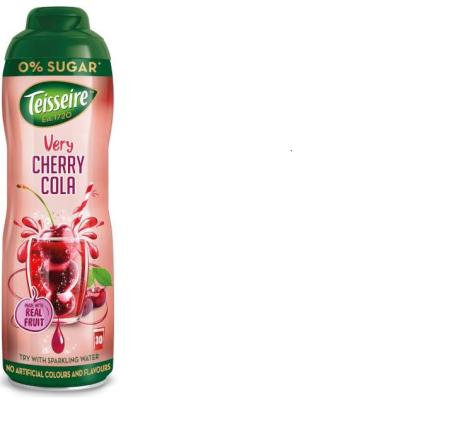 Sīrups TEISSEIRE Cherry Cola, bez cukura, 0.6l (450-13950)
