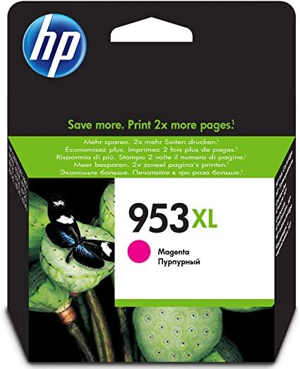 Tintes HP Nr.953 XL (F6U17AE), sarkans kārtridžs tintes printeriem, 1600 lpp. (300-04854)