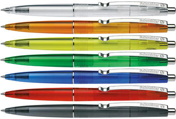 Lodīšu pildspalva SCHNEIDER ICY COLOURS K20, asorti caurspīdīgs korpuss, zila (200-00484)