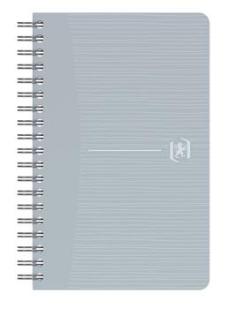 Piezīmju grāmatiņa ar spirāli OXFORD, 9x14 cm, 90 lapas, 90 gsm, rūtiņu (100-10165)
