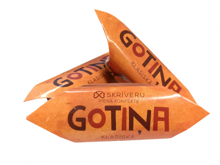 SKRĪVERU GOTIŅA klasiskā 1kg (450-15670)