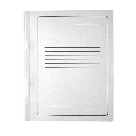 Mape ātršuvējs SMLT A4 formāts, no kartona, balta        (SEG-1) (150-00340)