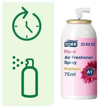 Rezerve gaisa atsvaidzināšanas ierīcei TORK Premium A1, ar ziedu aromātu (400-01089)