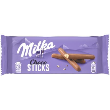 Cepumi MILKA, Lila Stix, 112 g (450-01662)