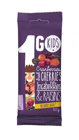 Žāvēto ogu maisījums 1GO Kids, 50g (450-27205)