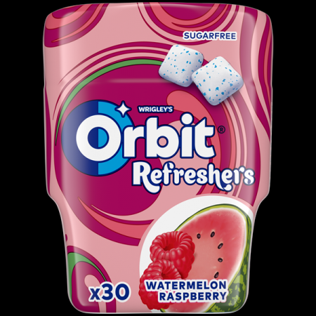 Orbit Refreshers Watermelon Raspberry Bottle 30 gb (450-23269)