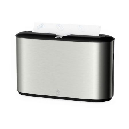 Roku dvieļu dozators TORK Xpress Countertop Multifold, 323 x 218 x 116 mm, nerūsējošais tērauds (400-02523)