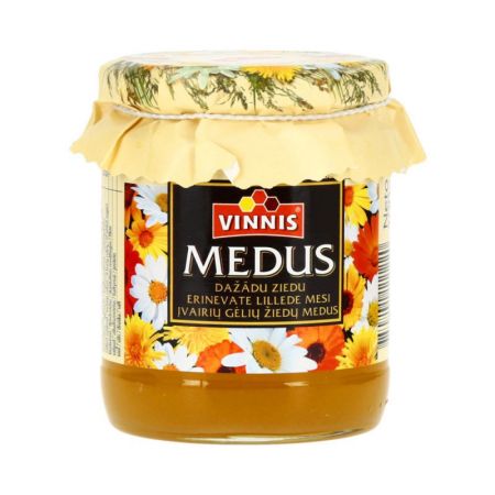 Dažādu ziedu medus VINNIS, 0.3 kg (450-02532)