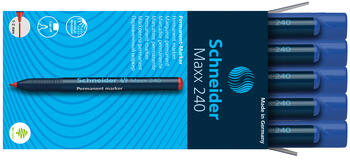 Noturīgais marķieris SCHNEIDER Maxx 240 konisks 1-2mm, zils (200-01482)