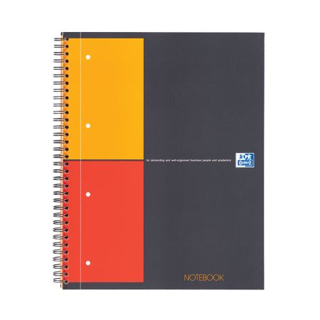 Klade ar spirāli OXFORD INTERNATIONAL NOTEBOOK perforēta A4+ formāts, 80 lapas, rūtiņu (100-07448)