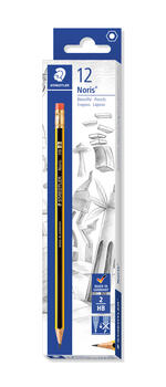 Zīmulis STAEDTLER NORIS ar dzēšgumiju HB (200-01038)