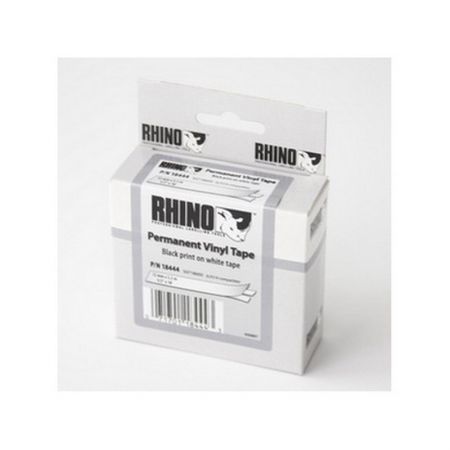 Marķēšanas lente DYMO Rhino, 12 mm x 5.5 m, vinila, balta (250-00266)