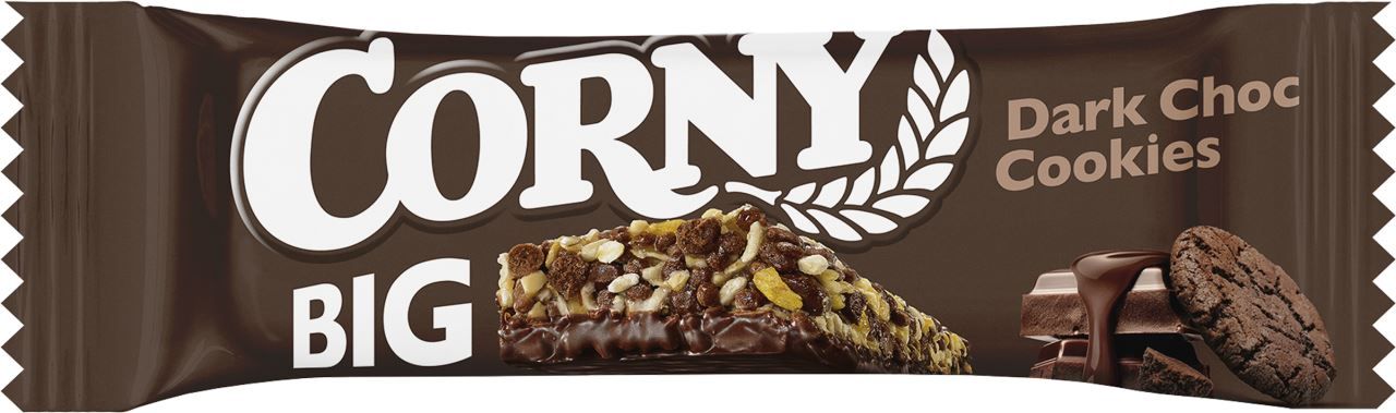 Musli batoniņš CORNY BIG šokolādes, 50g (450-29239)